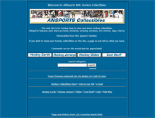 Tablet Screenshot of ansports.com